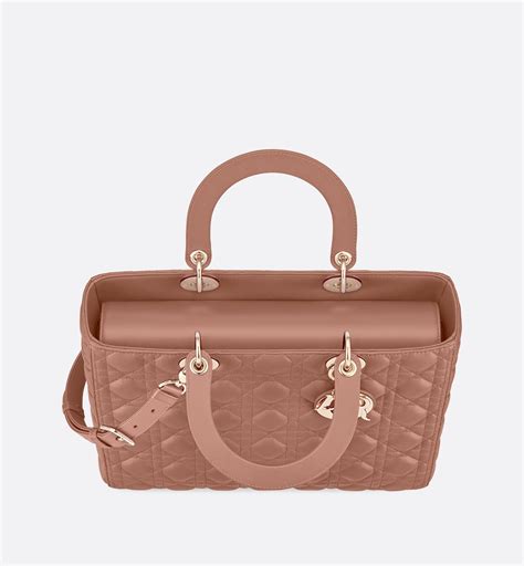 blush cannage lady dior|Dior cannage lambskin bag.